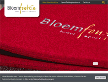 Tablet Screenshot of hotel-bloemfontein.de